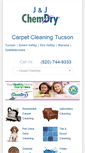 Mobile Screenshot of cleaner-carpet-tucson.com