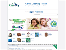 Tablet Screenshot of cleaner-carpet-tucson.com